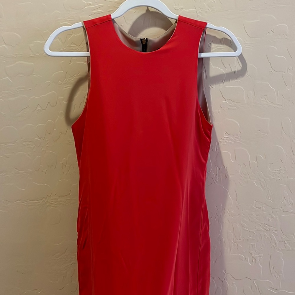 Red MIDI Dress, Size Small. Like New